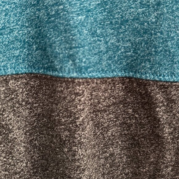 Zine Athletic Womens Tank Top, Size: Small, Grey/Turquoise, Like New - Picture 6 of 6